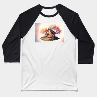 Peach Tree Cottage Baseball T-Shirt